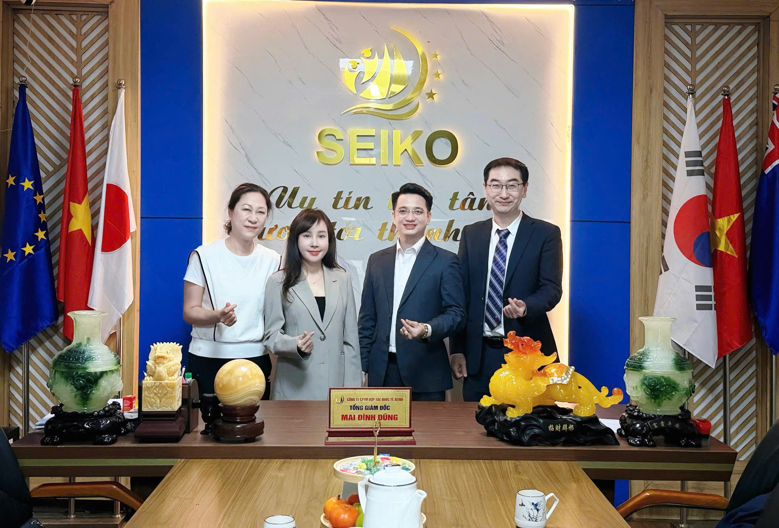 💥💥SEIKO X KOSIN X JEOJU VISION KÝ KẾT HỢP TÁC CHIẾN LƯỢC 💥💥