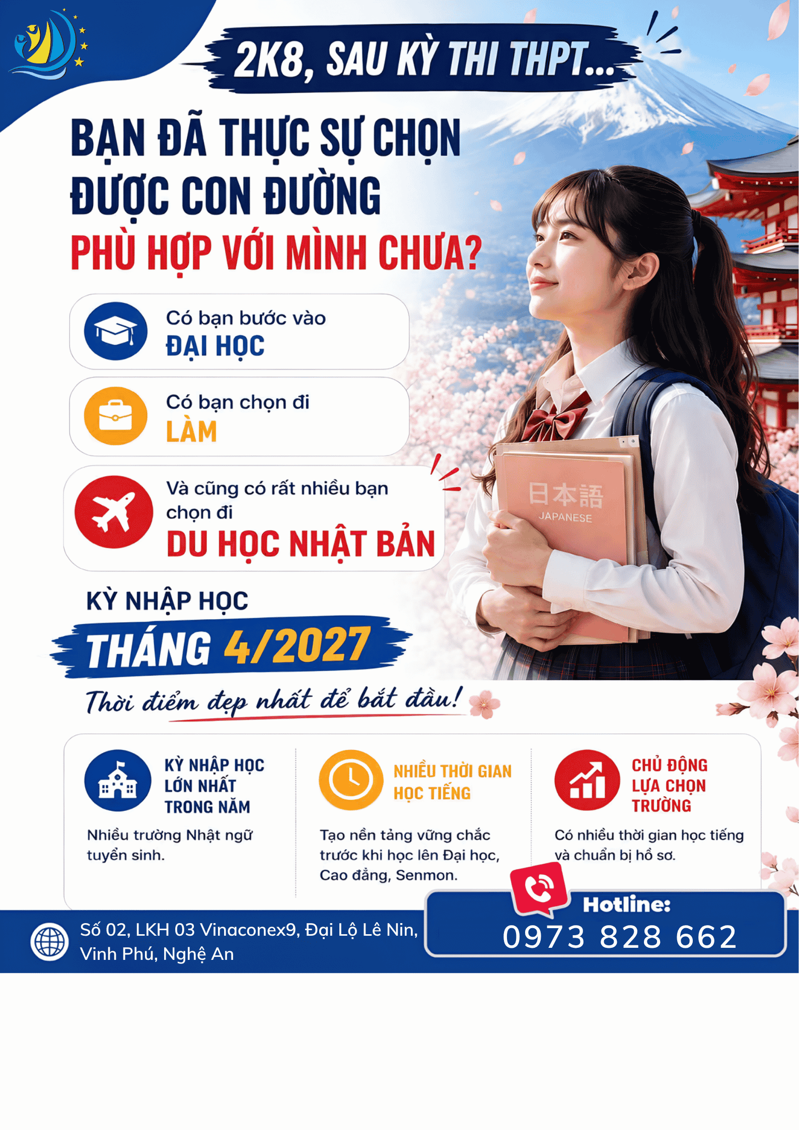 HÀNH TRÌNH TƯƠNG LAI CHO GENZ 2K8: MỞ CÁNH CỬA DU HỌC NHẬT BẢN KỲ THÁNG 04/2027 CÙNG SEIKO