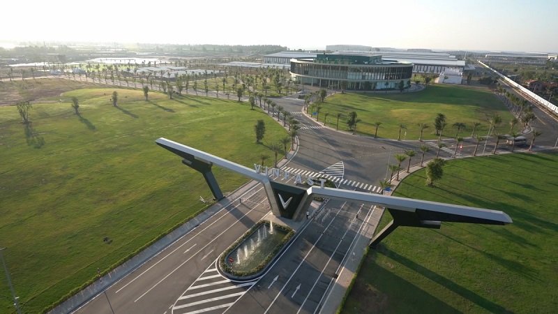 Nhà máy sản xuất pin VinES tại Khu kinh tế Vũng Áng, Hà Tĩnh