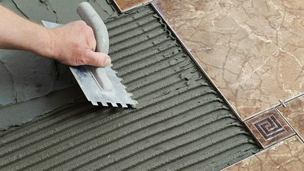 Quy trình thi công keo dán gạch Hoàn Mỹ