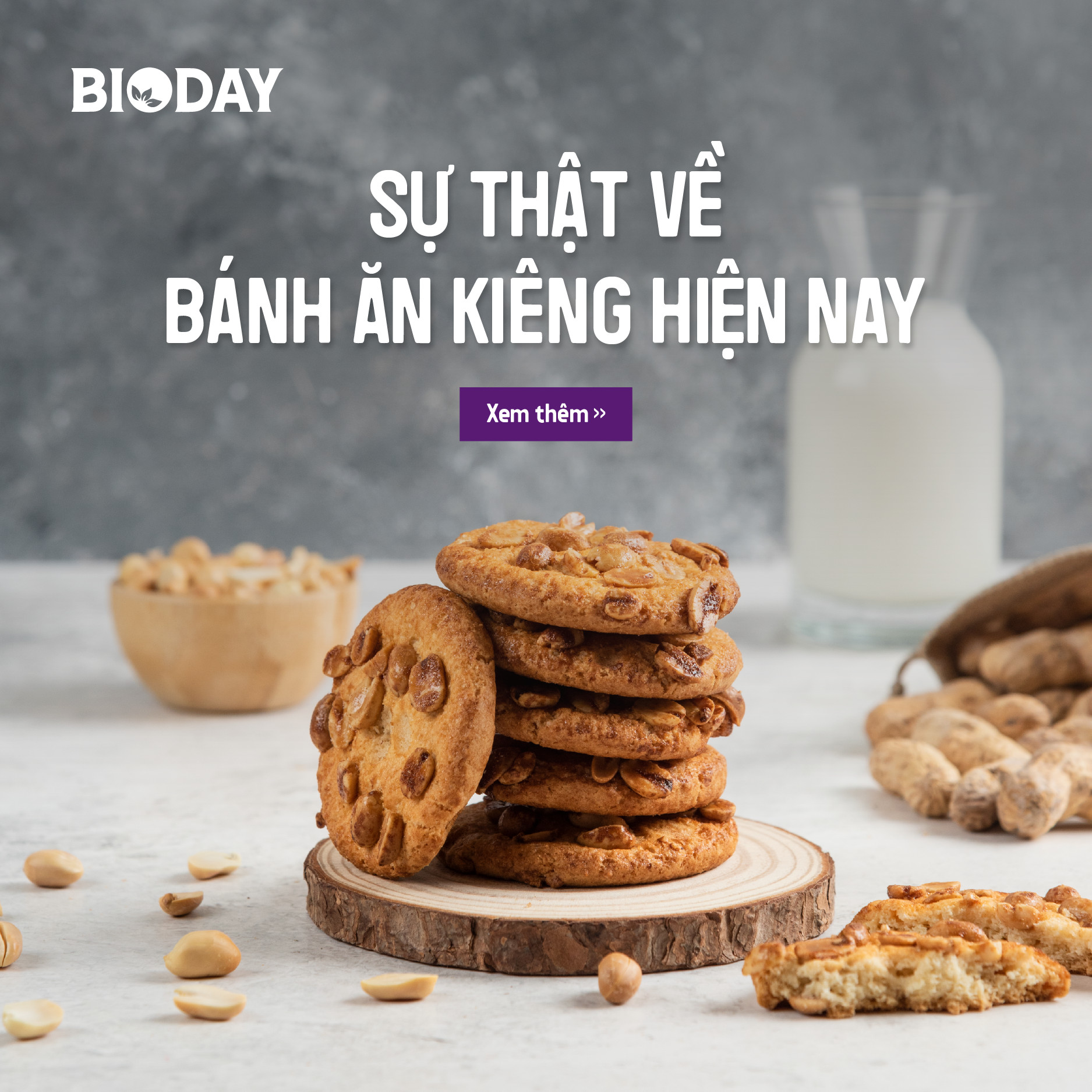 Sự thật về bánh ăn kiêng hiện nay