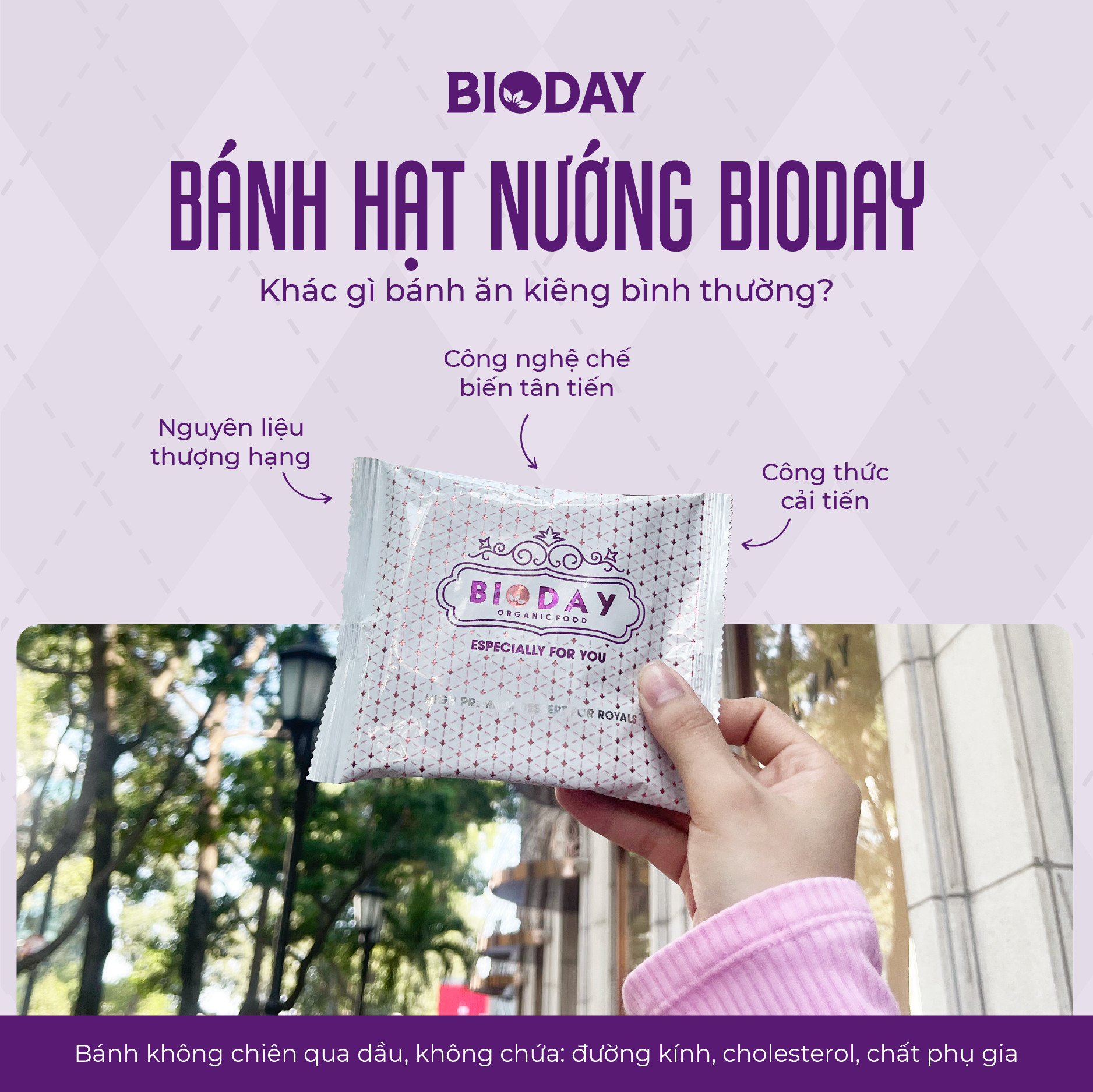 Bánh hạt nướng khác gì bánh hạt dinh dưỡng khác?