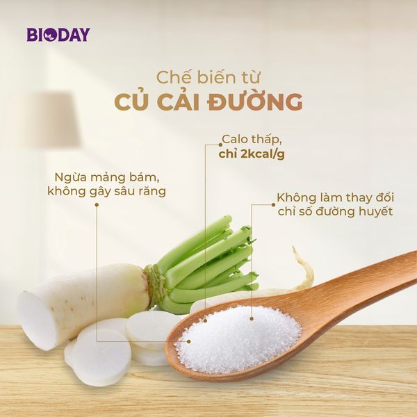 ISOMALT - ĐƯỜNG ĂN KIÊNG AN TOÀN VỚI NGƯỜI TIỂU ĐƯỜNG