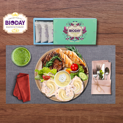 Dinh Dưỡng Từ Các Hạt Ngũ Cốc Có Trong Bánh Hạt Nướng Bioday