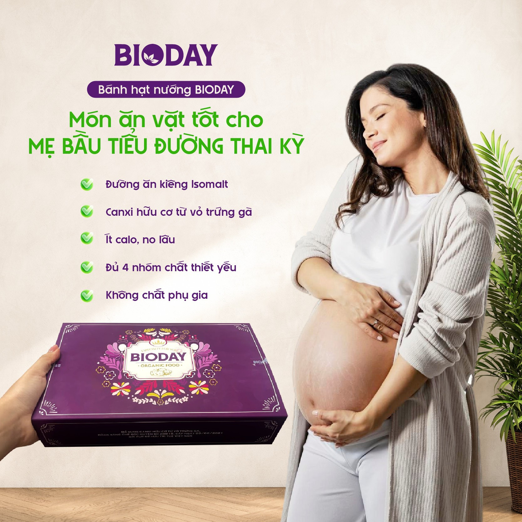 MÓN ĂN VẶT TỐT CHO MẸ BẦU TIỂU ĐƯỜNG THAI KỲ
