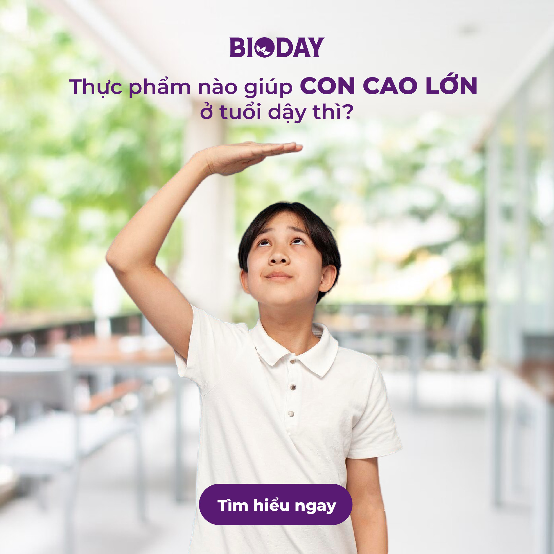 Thực phẩm giúp tăng chiều cao cho trẻ tuổi dậy thì