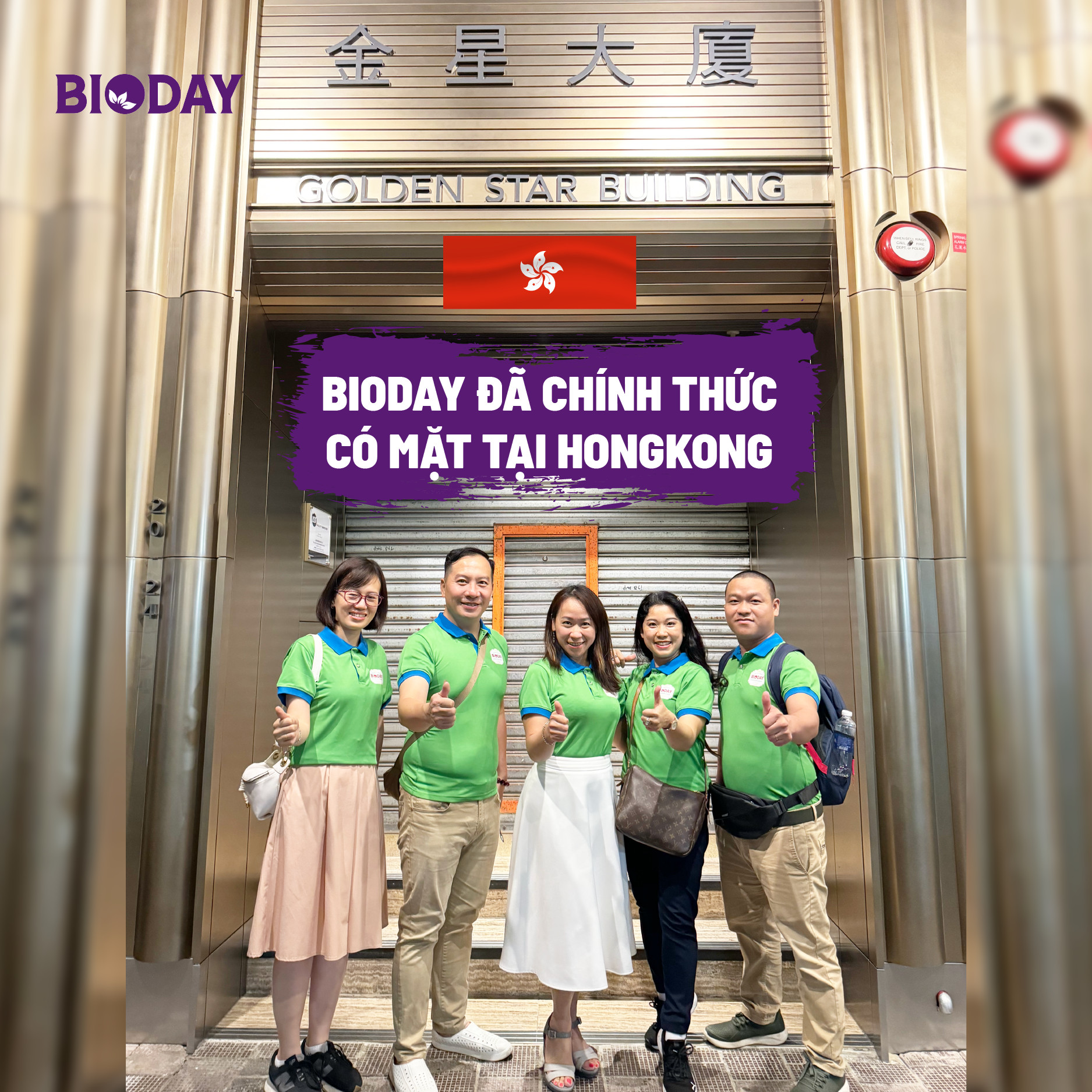 Bánh hạt nướng BIODAY chính thức xuất hiện tại HongKong