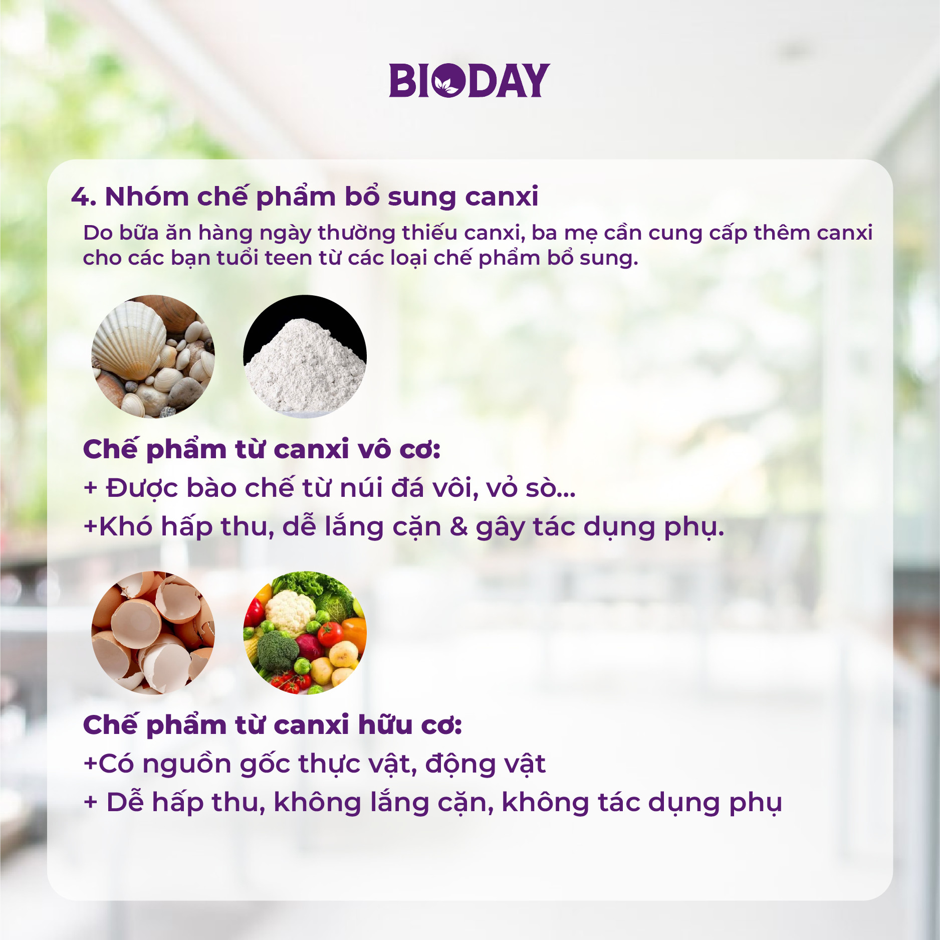Canxi từ bánh cực kì an toàn