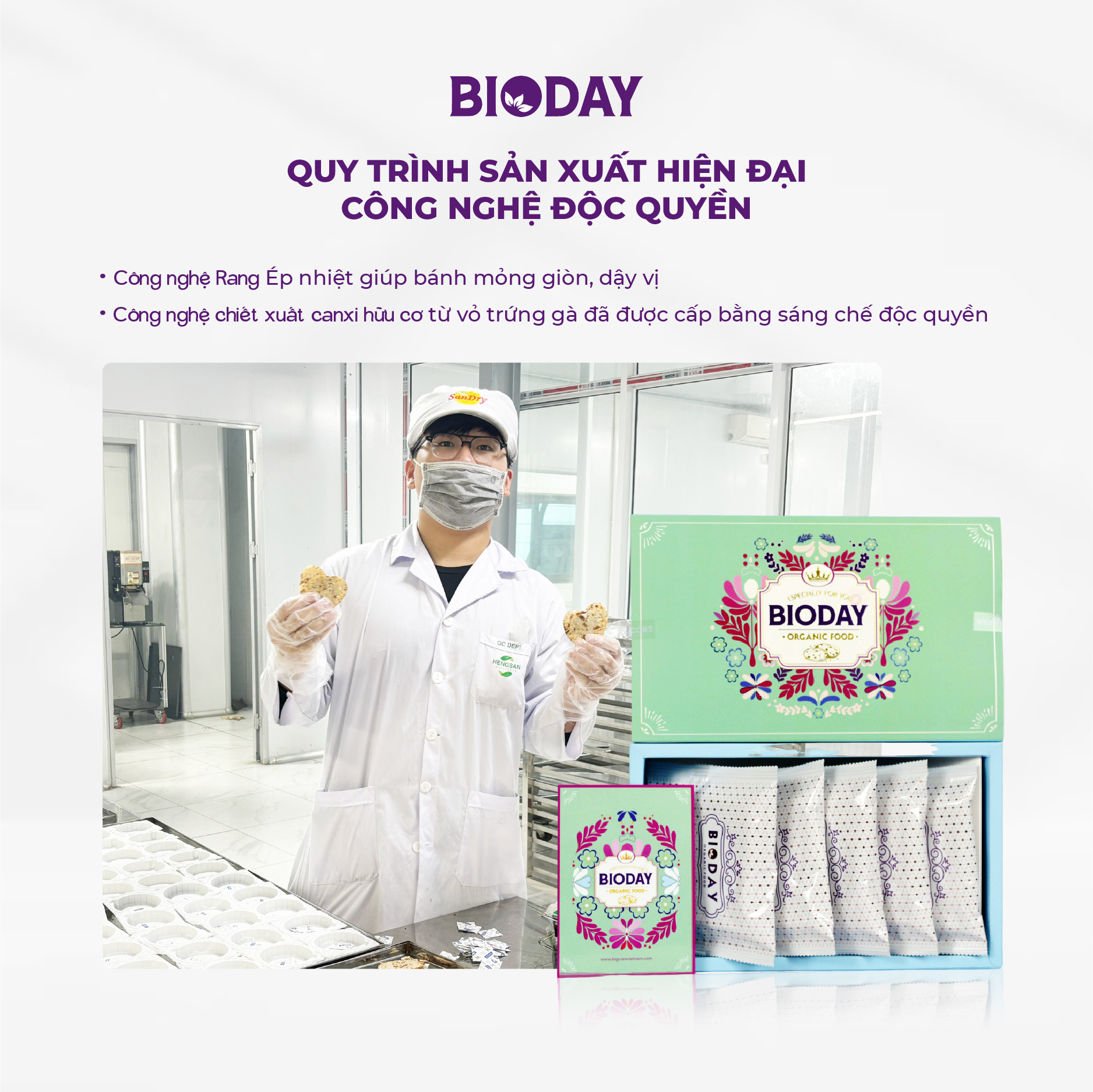BÁNH HẠT NƯỚNG BIODAY ORIGINAL HỮU CƠ KHÔNG ĐƯỜNG VỊ NGUYÊN BẢN (150gr/hộp)