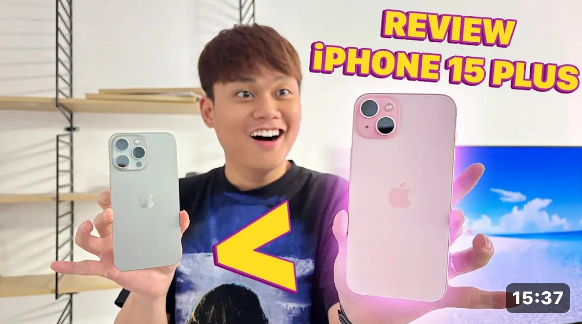REVIEW iPHONE 15 PLUS: NGON HƠN 15 PRO MAX - ĐẦU NĂM 2024 CÓ NÊN XUỐNG TIỀN???