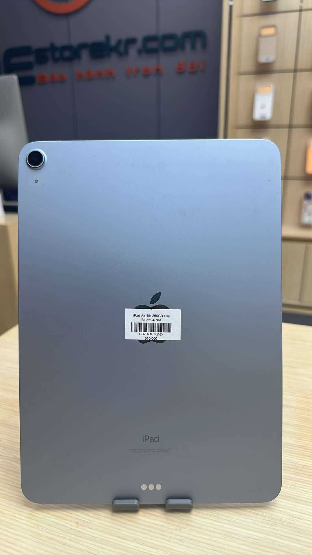 IPAD AIR 4th 256GB Pin 78% Mày Sku Blue