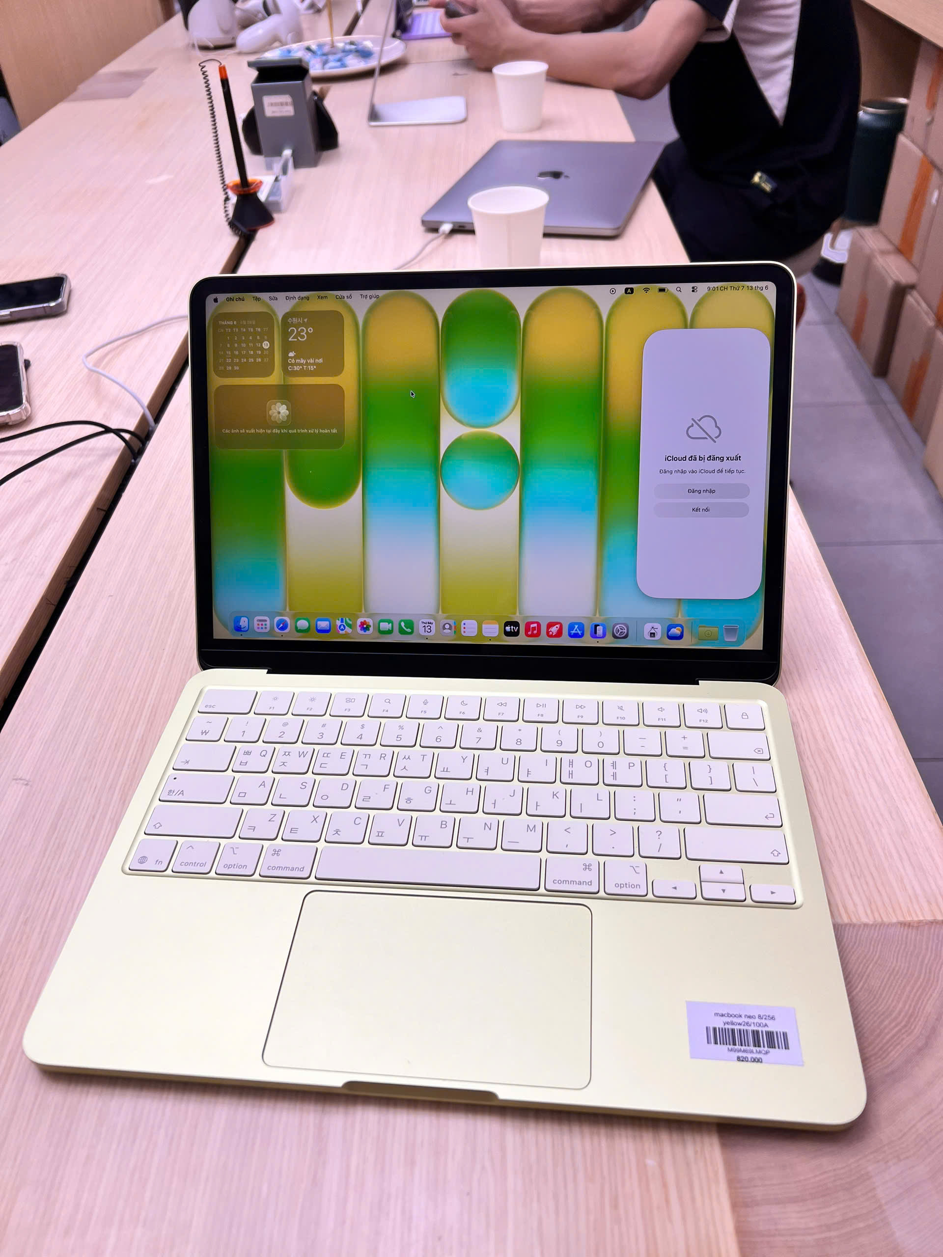 macbook neo 8/256 yellow26/100A