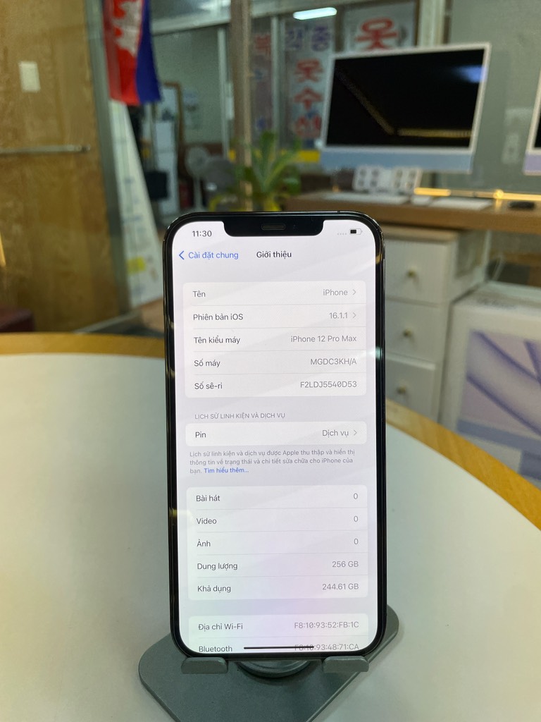 iPhone 12 Pro Max 256GB Graphite 76%
