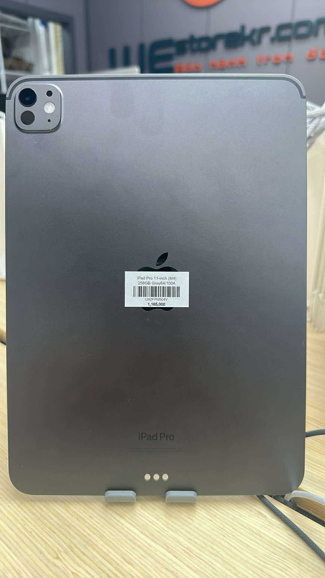 IPAD PRO 11-INCH 256GB Pin 100% Màu Gray