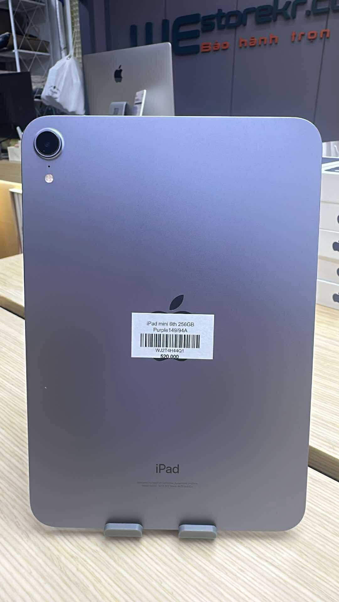 IPAD MINI 6 256GB tím pin 94%