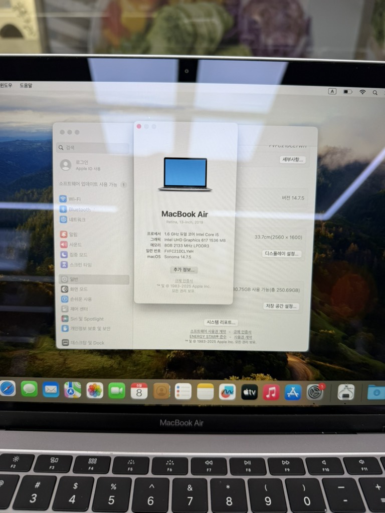 Macbook Air 2019 i5/8/256 Gray 144/3597A