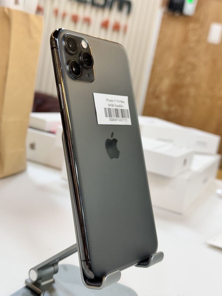 iPhone 11 Pro Max 64GB Gray 80%