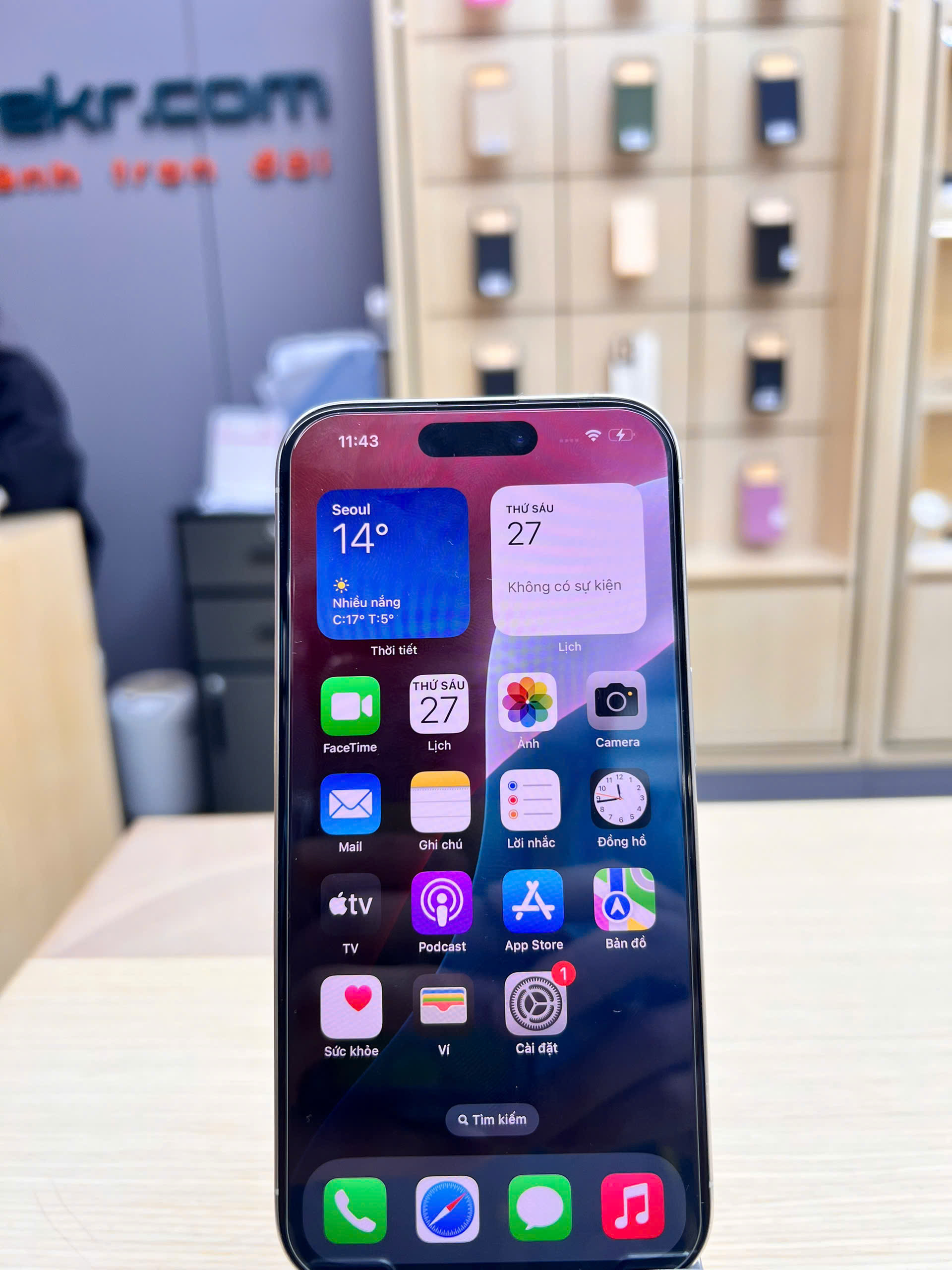 iPhone 15 Pro 256GB Blue 576/85A