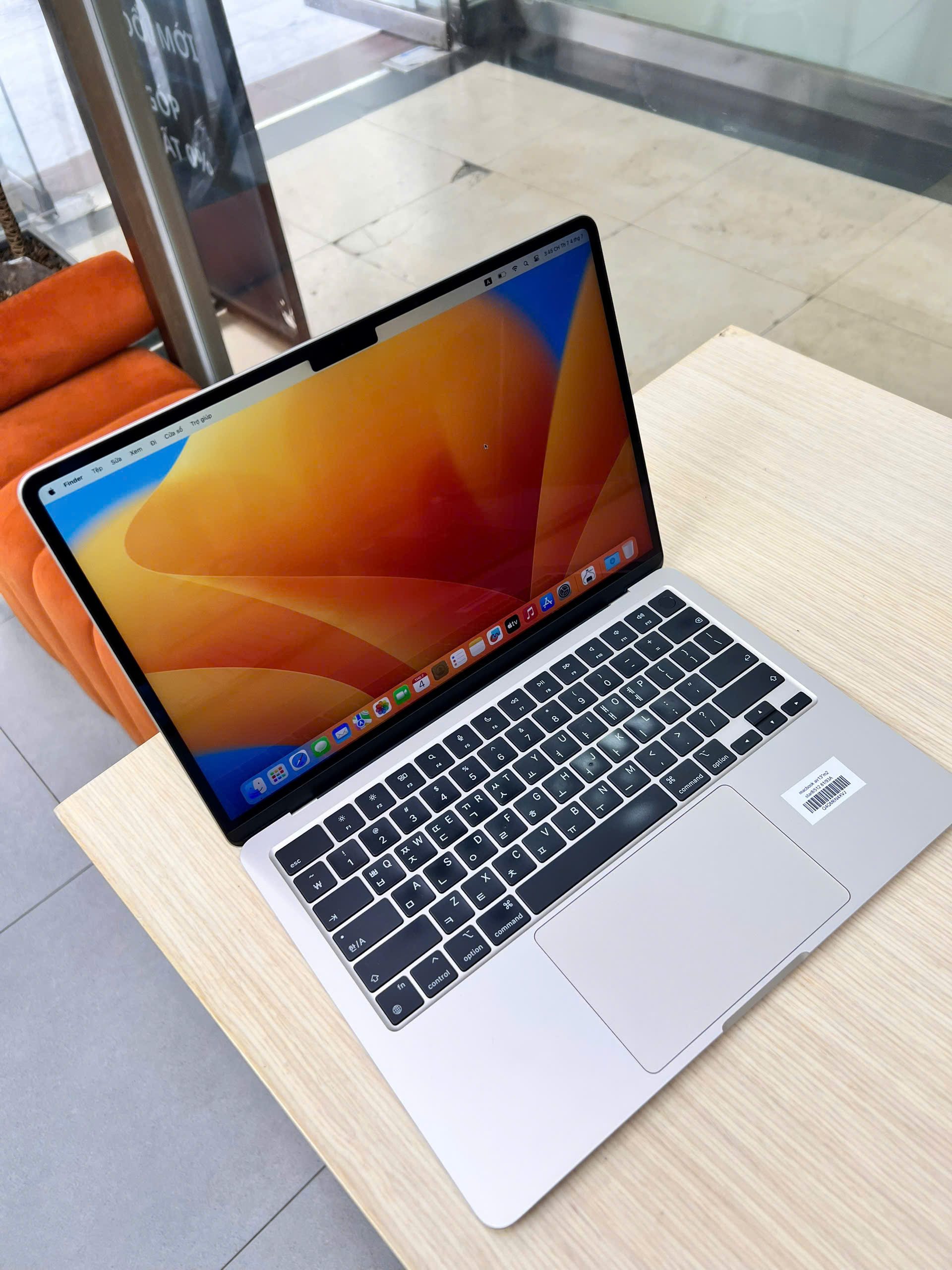 macbook air13"m2 star8/512 81/93A