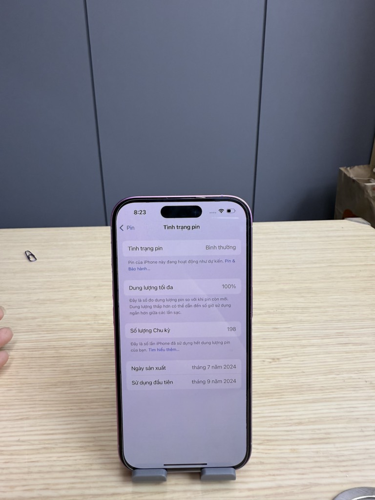 iPhone 16 256GB Pink 100%