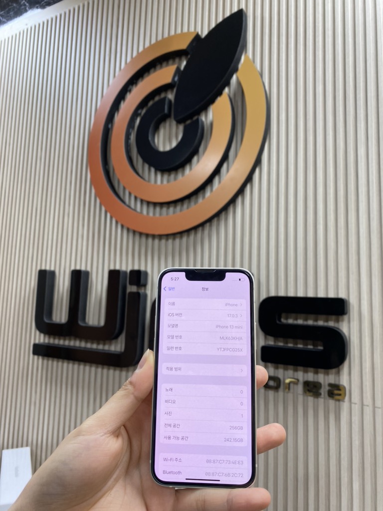 iPhone 13 mini 256GB Starlight 91%