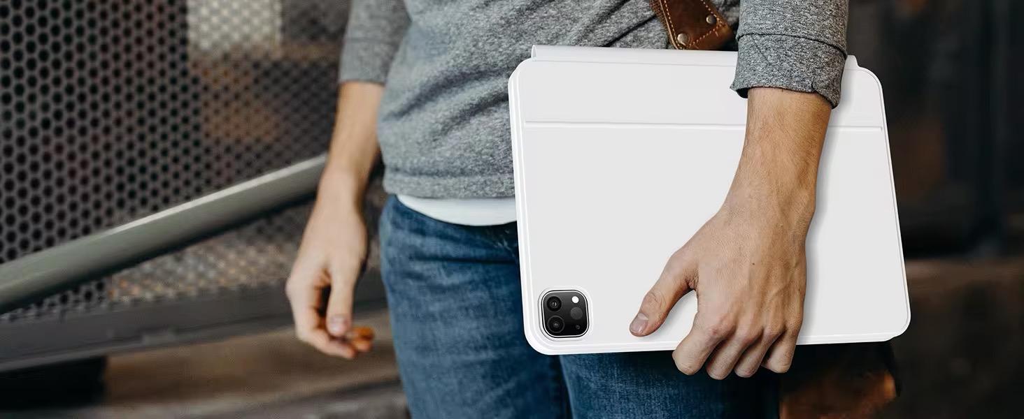 Bàn Phím iPad GOOJODOQ mặt lưng nam châm