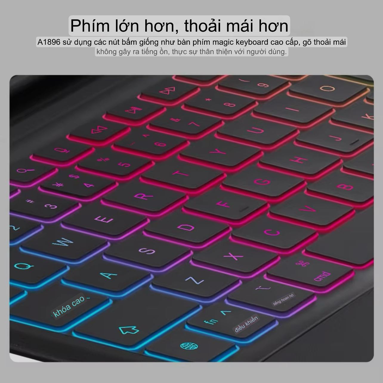 Bàn Phím iPad GOOJODOQ tách rời