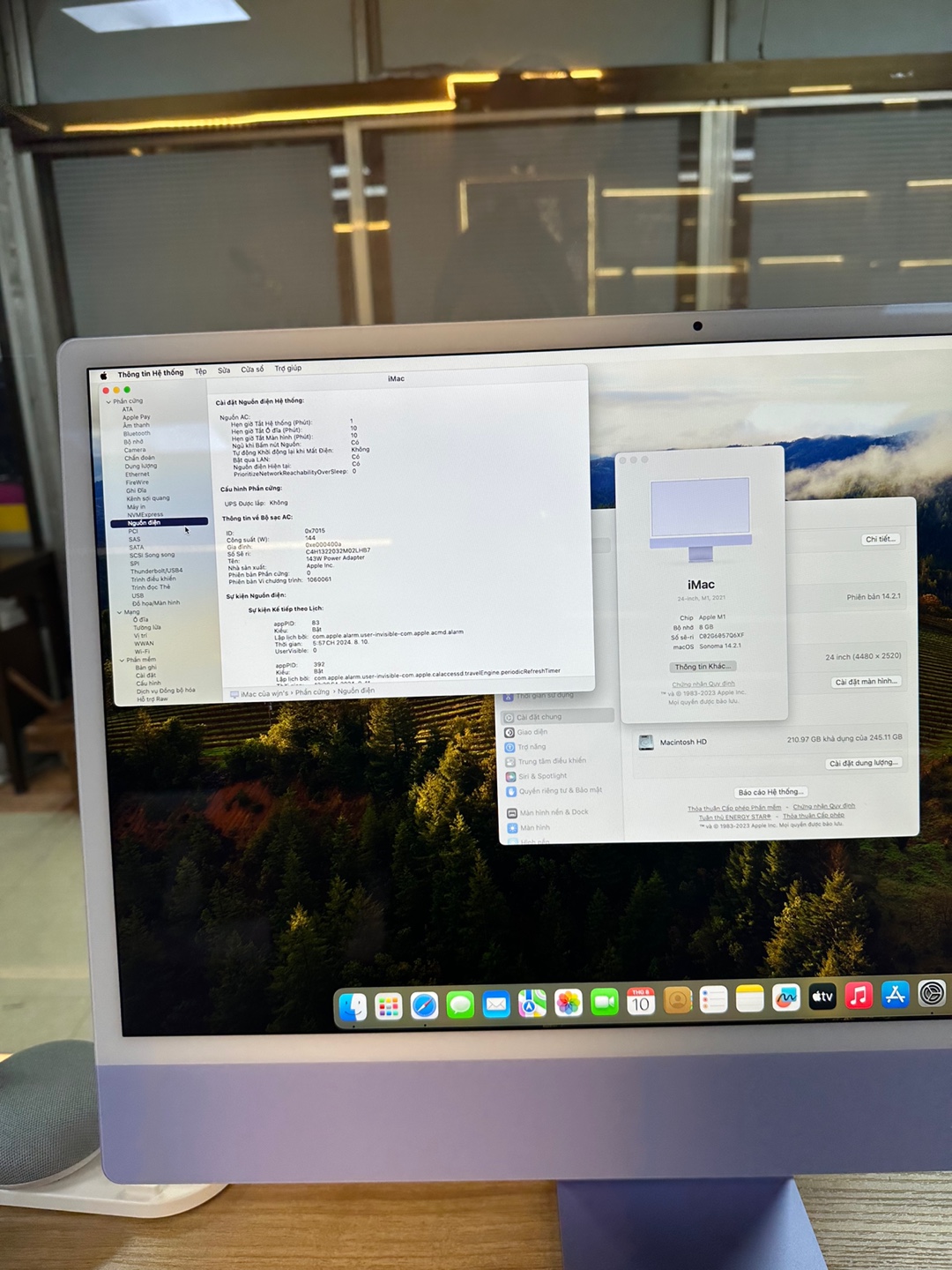 iMac Pro M1 2021 8GB/256GB Purple
