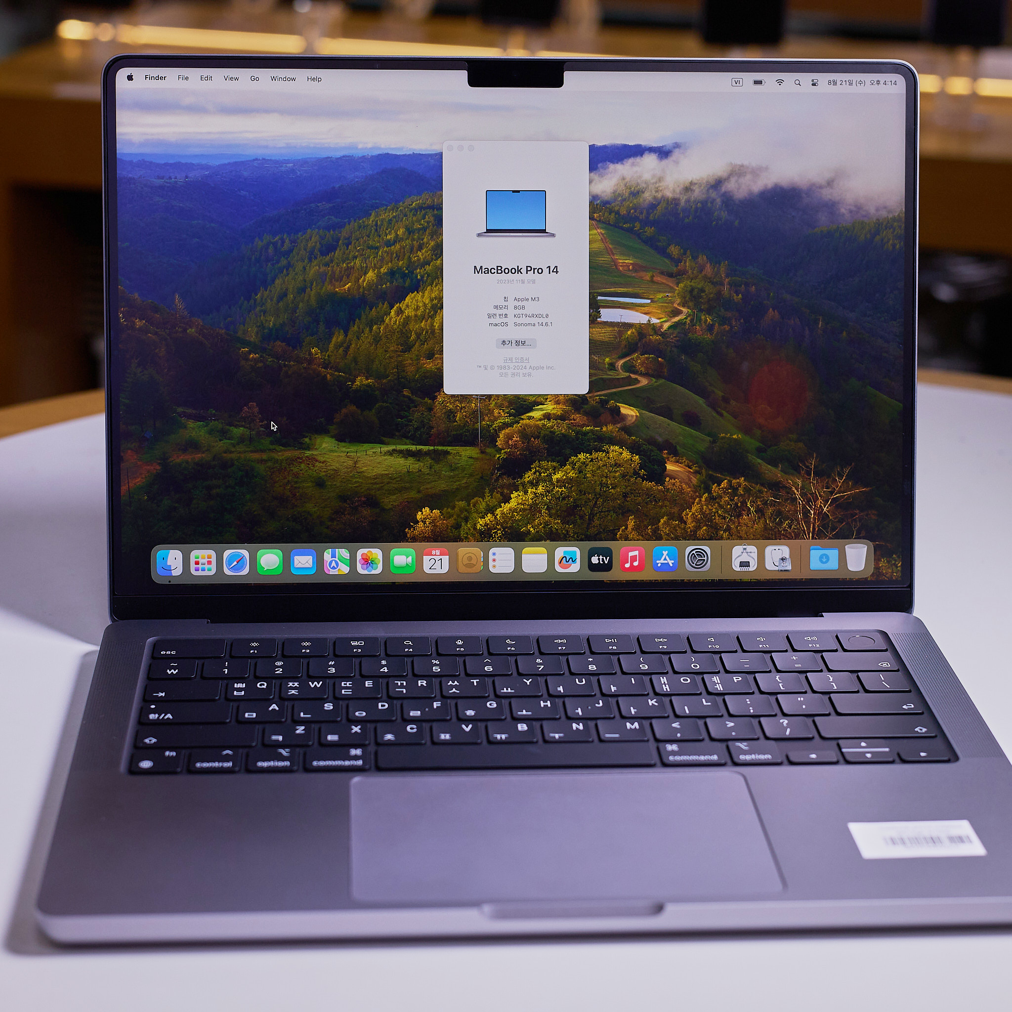 Macbook pro14 m3 Gray 8/512gb