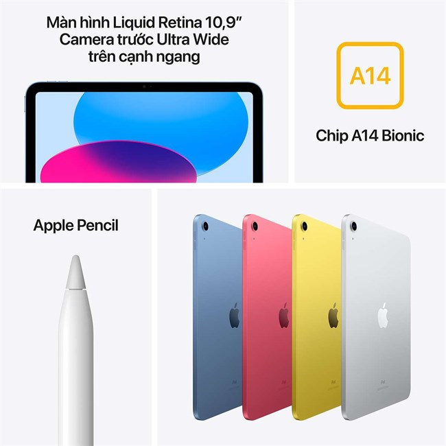 iPad Gen 10 (10.9 inch)- iPad sinh viên