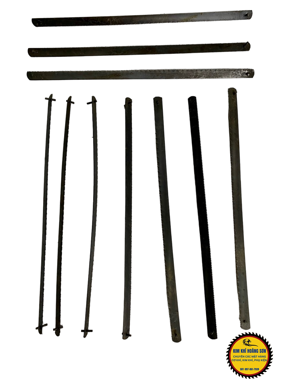 Combo 10 Lưỡi cưa mỹ nghệ có mấu chiều dài 150mm, Lưỡi cưa gỗ, formica, nhựa có chốt lưỡi dài 13cm