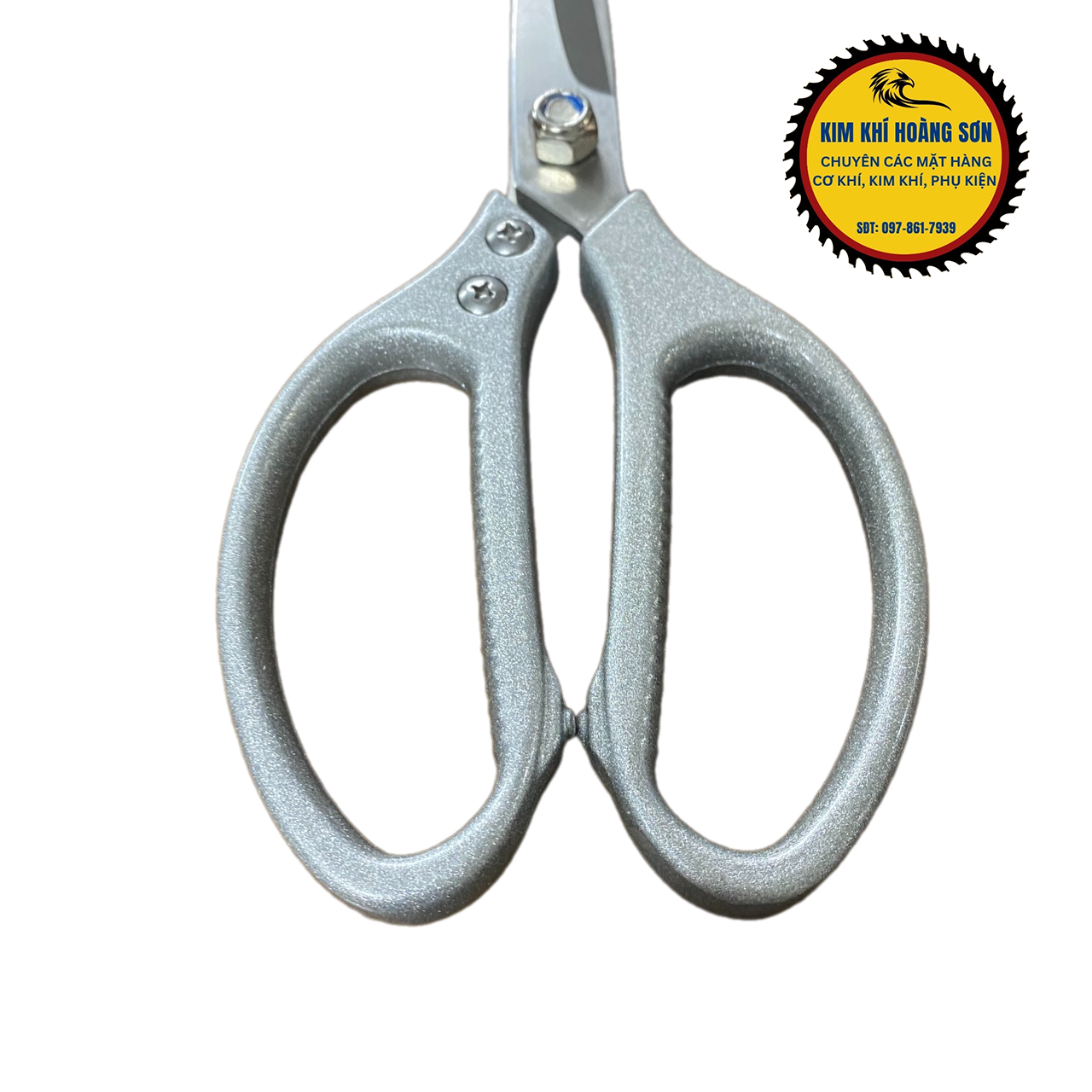 Kéo cắt đa năng size 8" chất liệu thép không rỉ sắc bén, cán cầm bằng kim loại phun sơn chắc chắn