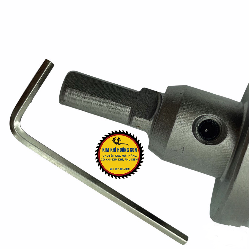 Mũi khoan khoét inox, sắt lỗ tròn ZT đường kính từ 16mm - 35mm, đầu hợp kim TCT sắc bén ít hao mòn