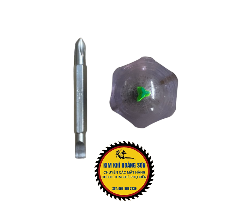 Tô Vít Ngắn Đảo Chiều 2 - 4 Cạnh Đa Năng Feibao Màu Xanh Kích Thước 6.3 x 38 mm Cho Vị trí Chật Hẹp Nhỏ Gọn