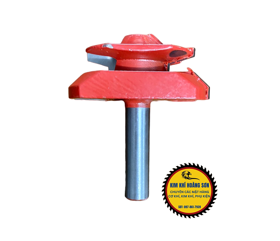 Mũi phay gỗ ghép góc vuông, Mũi soi ghép ván 45 độ chất liệu hợp kim phủ Teflon chịu nhiệt tốt