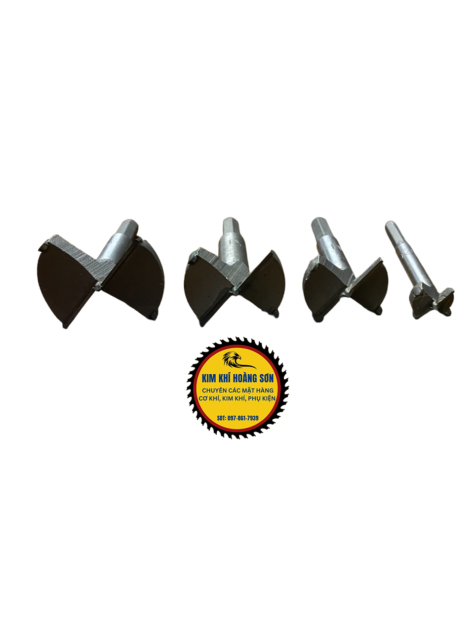 Mũi khoét gỗ lỗ tròn, Mũi khoan khoét gỗ vỏ đỏ ZJMLY 10mm - 100mm hợp kim chịu nhiệt, chịu mài mòn tốt