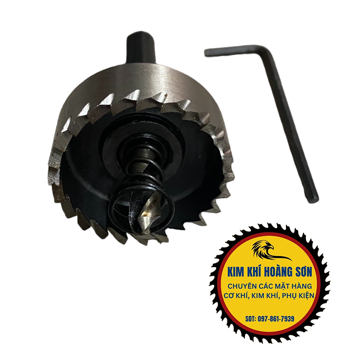 Mũi khoan khoét nhôm, sắt lỗ tròn HSS ZJMLY đường kính từ Φ15mm - Φ55mm chịu nhiệt, chịu mài mòn tốt