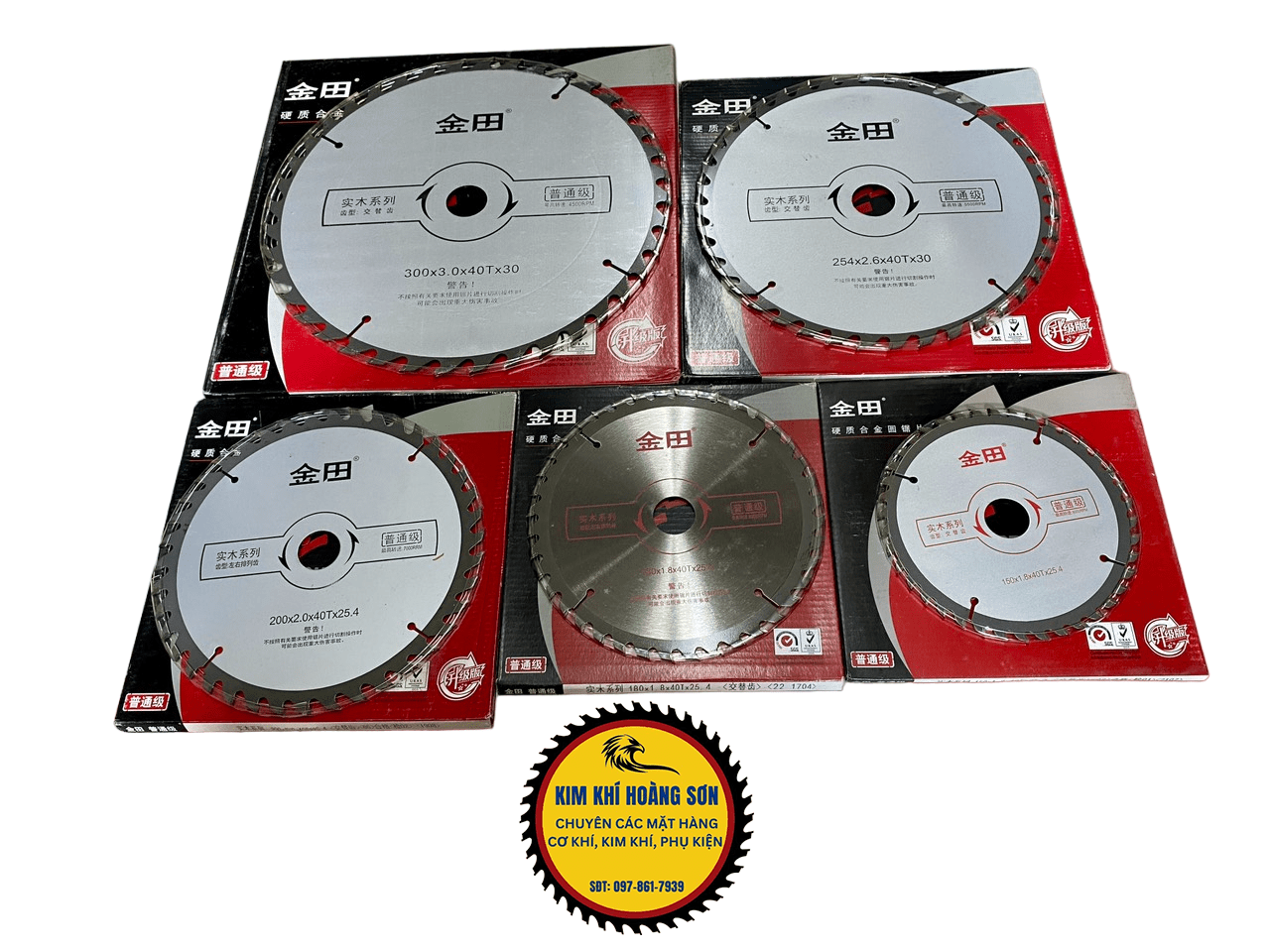 Lưỡi cưa gỗ hợp kim GOLDTOL 300 x 25mm/30mm x 40T/60T, Lưỡi cắt gỗ cao cấp chịu mài mòn, đường cắt siêu mịn