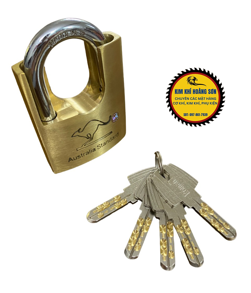Ổ Khóa Treo Chống Cắt Cầu 5cm - Cầu 6cm, Khoá Nhà Chống Trộm Roman gồm 5 chìa vi tính chống dò bi cao cấp