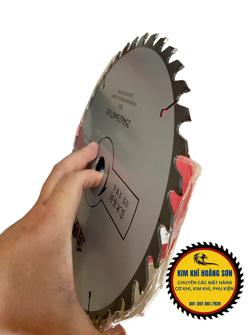 Lưỡi cưa gỗ hợp kim GOLDTOL 200x25mm - 40T/60T, Lưỡi cắt gỗ cao cấp chịu mài mòn, đường cắt siêu mịn