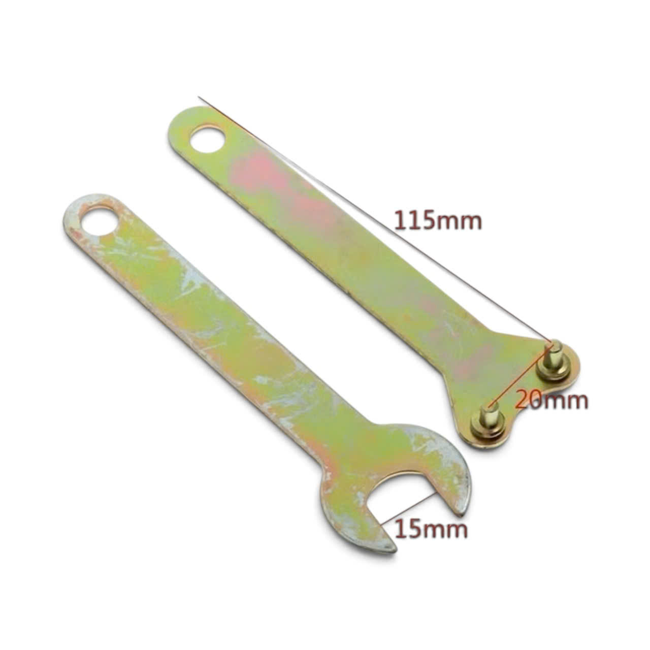 Tay mở máy mài, Bộ dụng cụ cờ lê hỗ trợ tháo lắp máy mài góc 100, máy cắt cầm tay đa năng tiện dụng