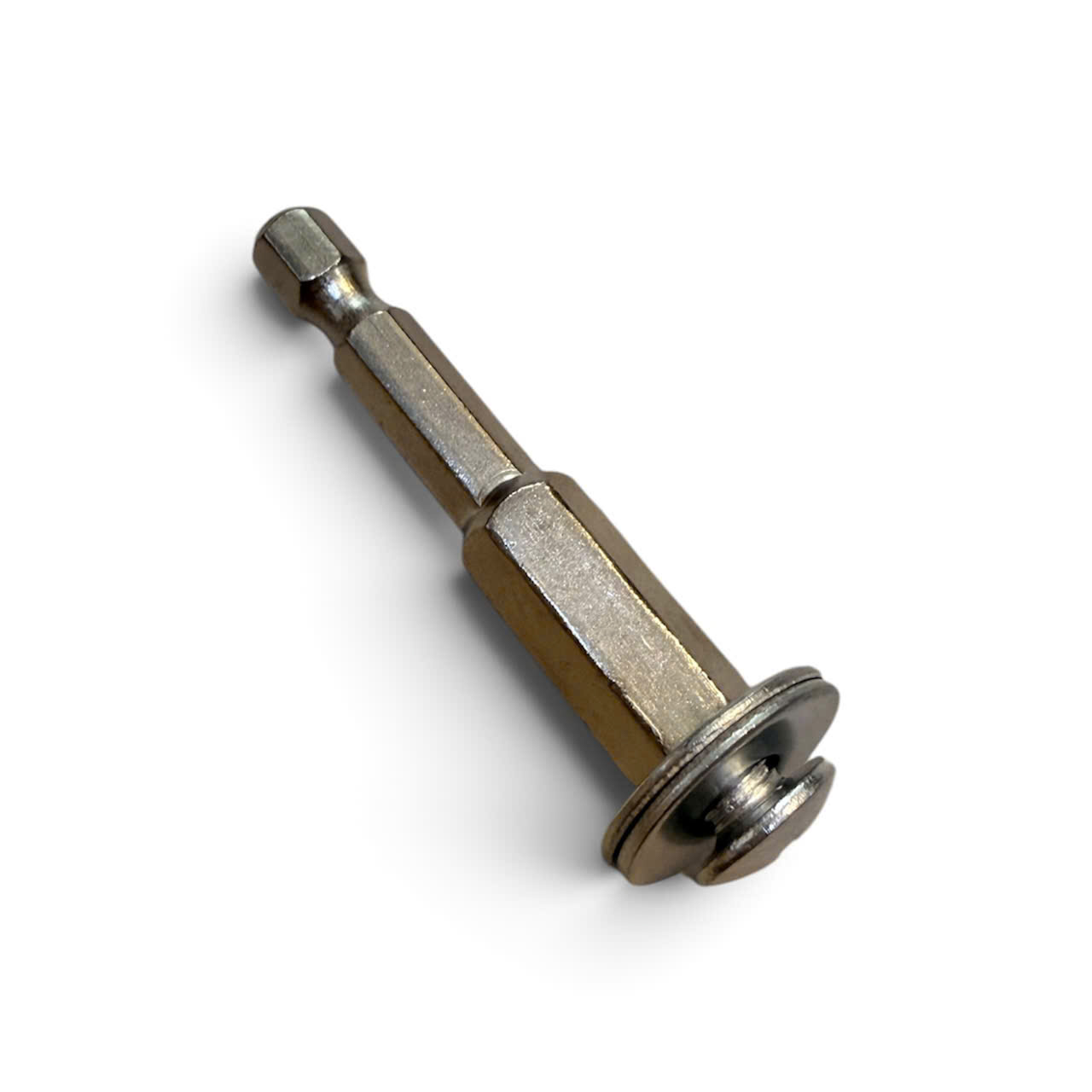 Đầu nối chuôi lục giác 6.35mm, trục chuyển đổi máy khoan pin thành máy cắt gỗ, nhựa dài 55mm