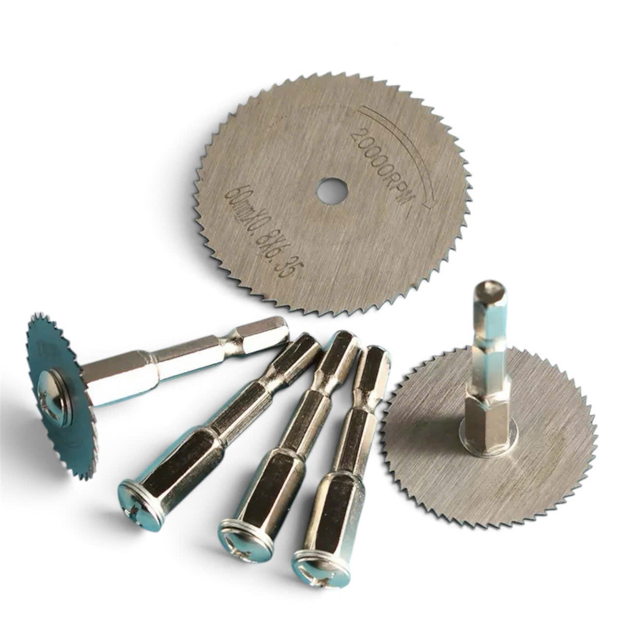 Đầu nối chuôi lục giác 6.35mm, trục chuyển đổi máy khoan pin thành máy cắt gỗ, nhựa dài 55mm