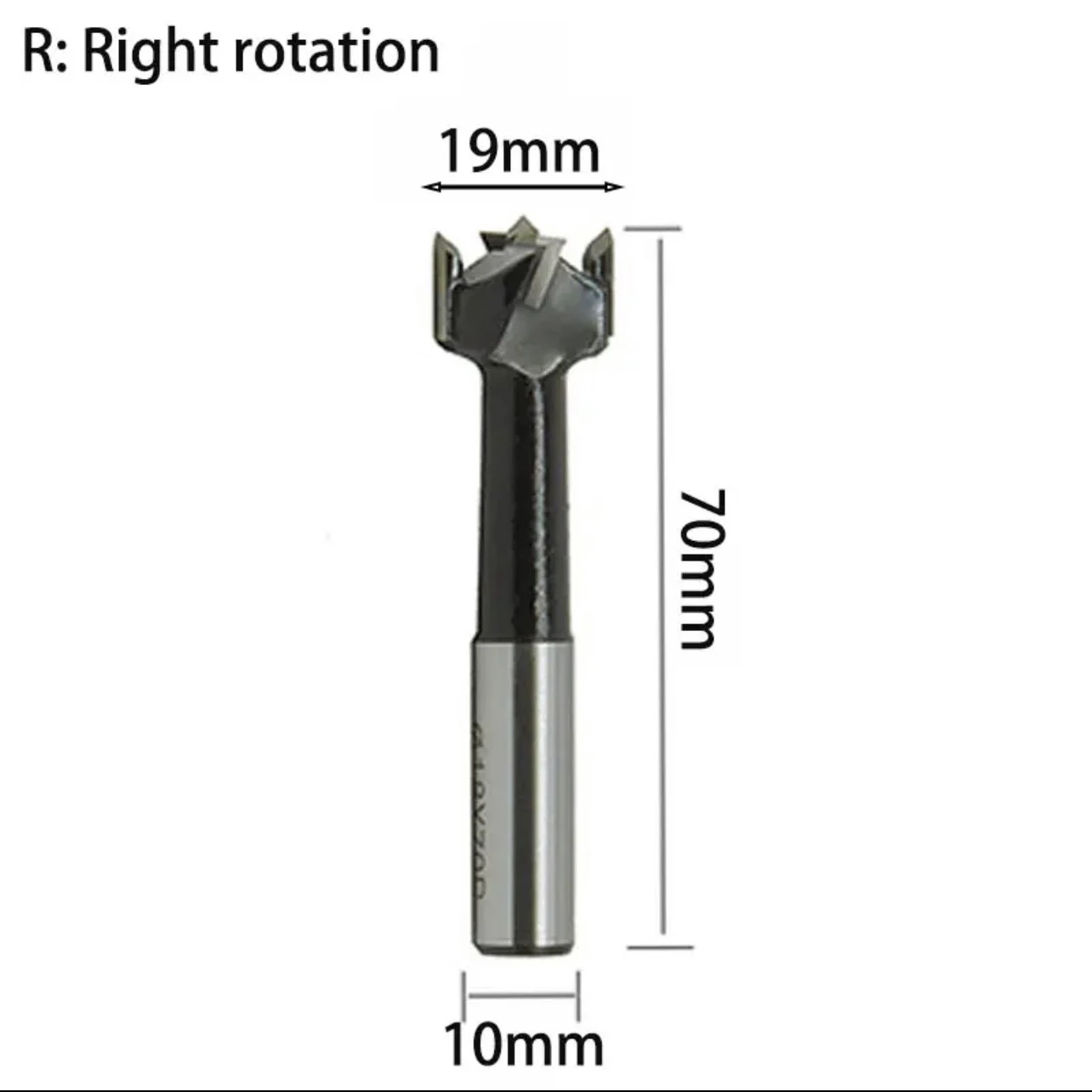 Mũi khoan gỗ TCT, Khoan dàn Tideway liên kết bản lề chốt gỗ ốc cam CNC Đen-R, Đỏ-L hợp kim cao cấp