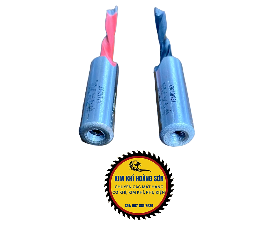 Mũi khoan gỗ TCT, Khoan dàn Tideway liên kết bản lề chốt gỗ ốc cam CNC Đen-R, Đỏ-L hợp kim cao cấp
