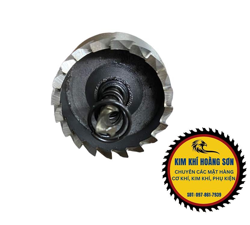 Mũi khoan khoét nhôm, sắt lỗ tròn HSS ZJMLY đường kính từ Φ15mm - Φ55mm chịu nhiệt, chịu mài mòn tốt