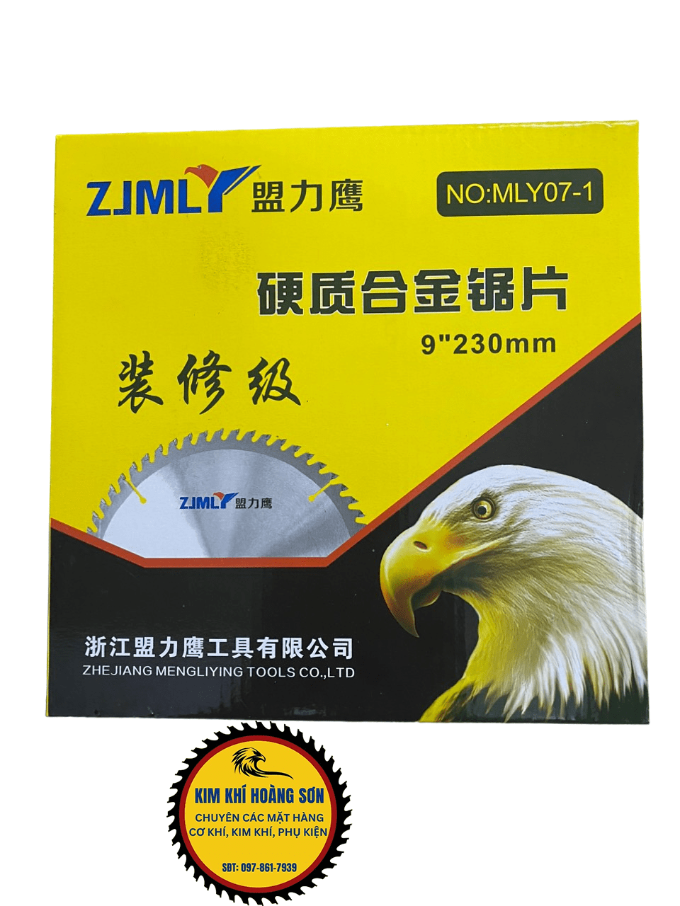 Lưỡi cắt gỗ hợp kim Zjmly 200mm - 2.0x25 - 40/60 răng, Cưa cắt gỗ hợp kim cao cấp chịu mài mòn, đường cắt sắc nét siêu mịn