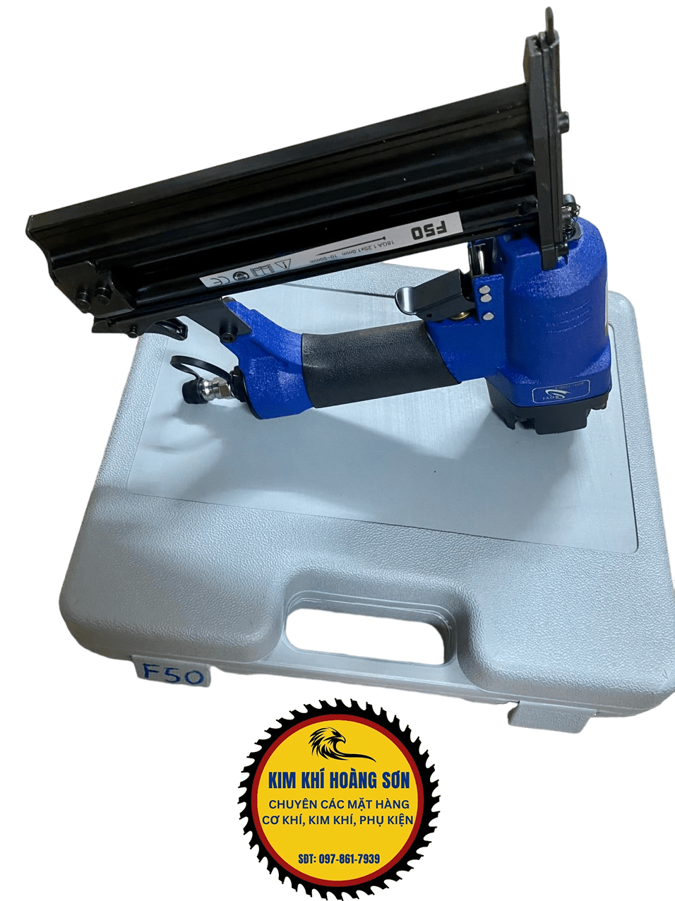Súng bắn đinh gỗ thẳng F50, Máy bắn ghim hơi SOYI cầm tay tiết kiệm thời gian, chuyên dụng lắp ráp nội thất