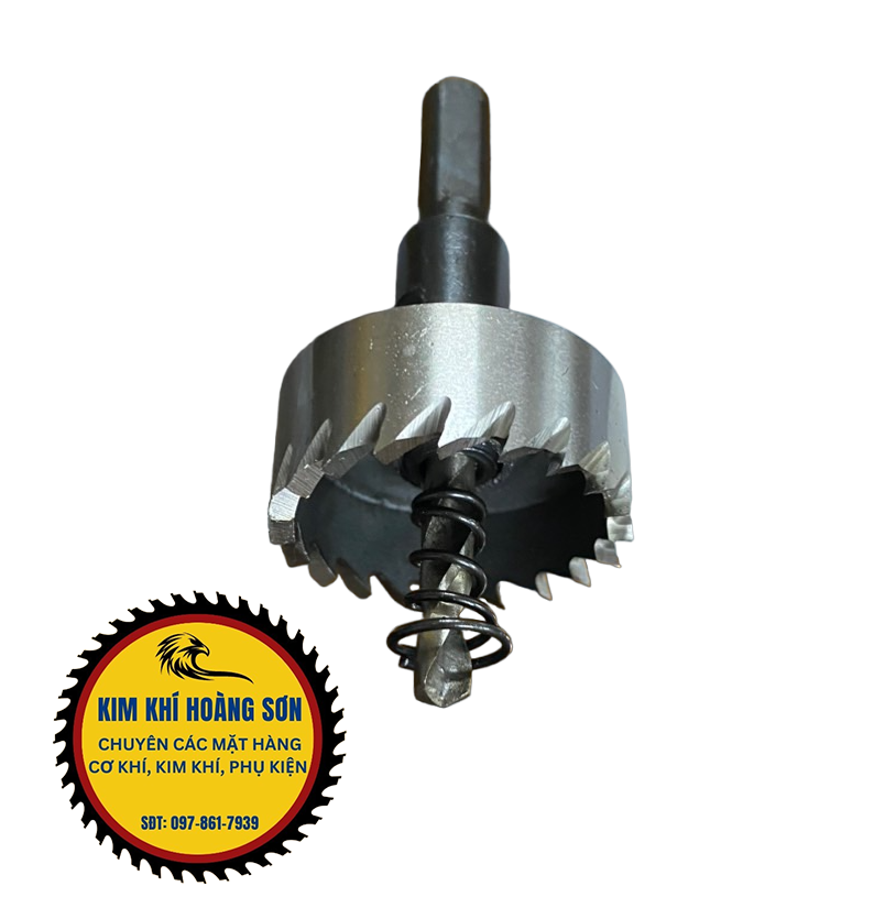Mũi khoan khoét nhôm, sắt lỗ tròn HSS ZJMLY đường kính từ Φ15mm - Φ55mm chịu nhiệt, chịu mài mòn tốt
