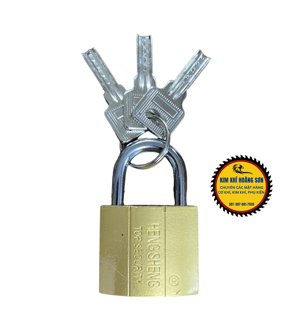 Ổ khoá bấm vali mini Heng Sheng bằng đồng thau kích thước 20-25-32mm nhỏ gọn, siêu bền, chắc chắn